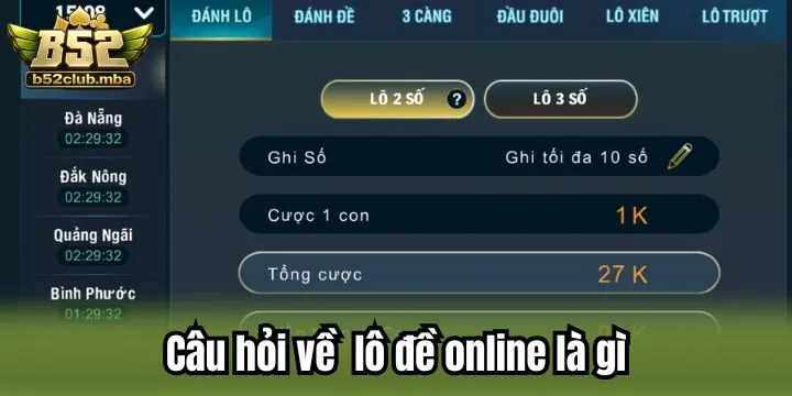 Câu hỏi thường gặp xoay quanh lô đề online là gì?