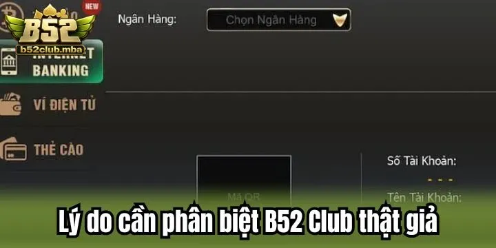 Việc phân biệt B52 Club thật giả mang lại nhiều lợi ích