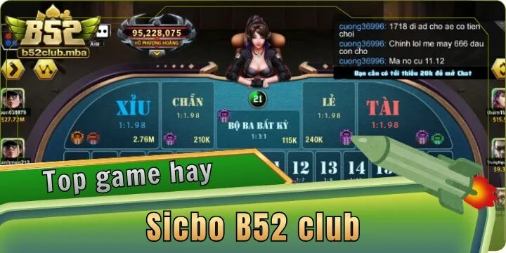 Sicbo B52 club - Tựa game đình đám, thưởng khủng nhất 2026