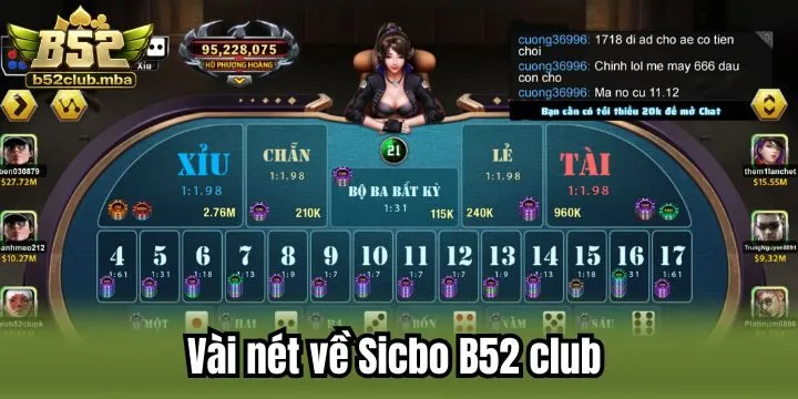 Sicbo B52 club chính là lựa chọn lý tưởng khi mới bắt đầu cá cược